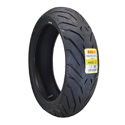Pirelli Angel ST 180/55ZR17 (73W) Rear Motorcycle Tire High-Performance Sport Touring Tire for Enhanced Grip, Durability & Stability Fits Sport & Touring Bikes