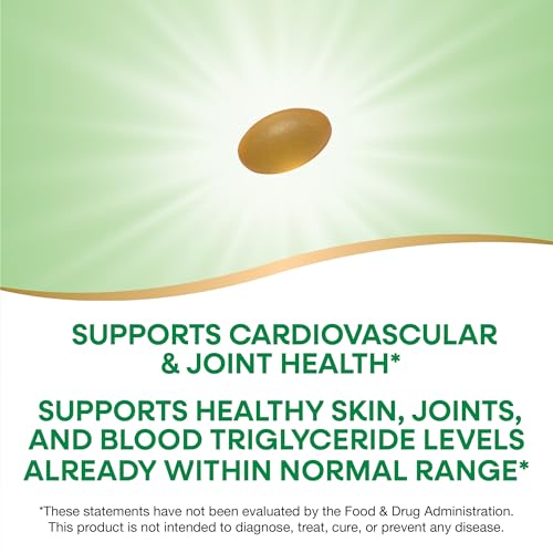 Nature's Way Fisol Fish Oil Softgels, Mega Potency Omega-3s, 180 ct - image 3