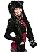 Sciarpa Cappello Guanti Donna 3 In 1 Cappelli Animale Peluche Inverno Sciarpe Pelliccia Sintetica Lugo Berretto con Orecchie Bambini Adulti Halloween Cosplay Regalo di Natale Compleanno – Landove