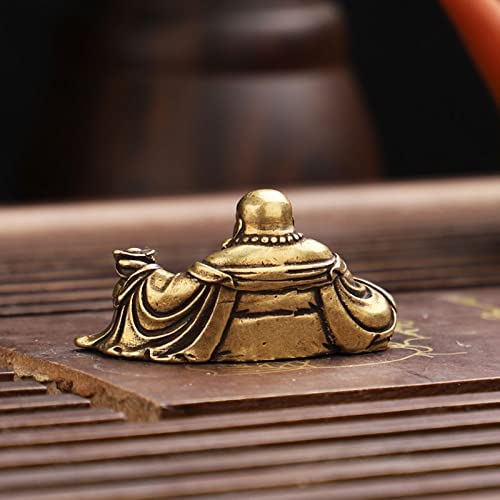 Amazon｜七福神 置物 布袋 黄銅（真鍮）製 布袋様の置物 ミニ 仏像