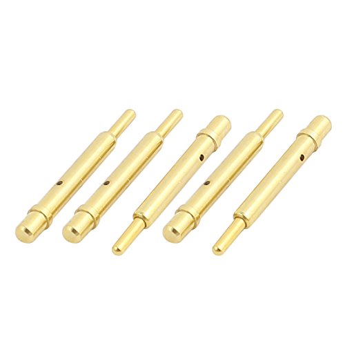Aexit 5Pcs P471 Testers 15mm Lenght Spring Loaded Contact Testing Test High Current Multi Testers Probe Terminal