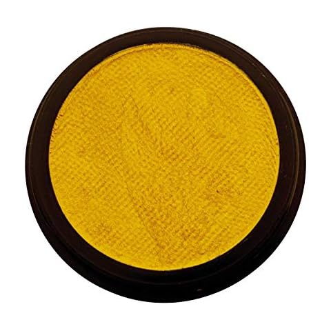 Eulenspiegel 180228 - Profi-Aqua Schminke in der Farbe Perlglanz-Gelb Cover