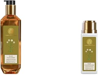 Forest essentials Hair Cleanser Japapatti & Brahmi 200ml & Hair Conditioner, Japapatti and Brahmi, 50ml-picture-37