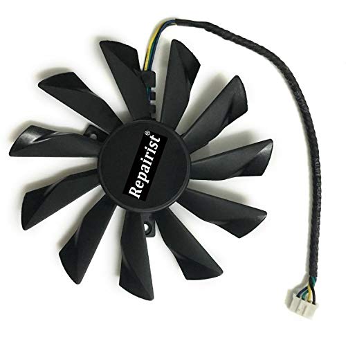 Miwaimao GTX1060 GTX1070 R7-260X GPU Graphics Cooler Fan for Radeon R7 260X 2GD5 OC GeForce GTX 1060/1070 Aero MSI As Replacement