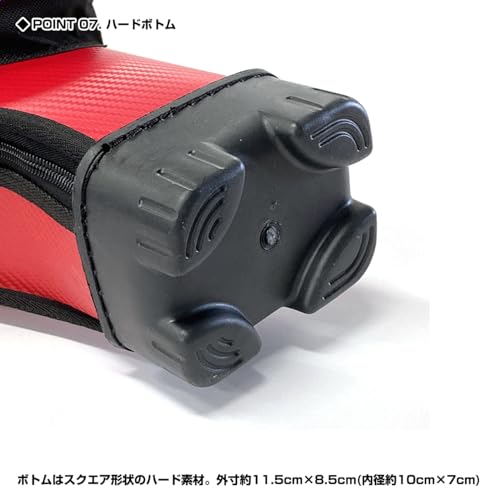 プロックス(PROX) グラヴィスロッドケース リールイン) 138/ブラック PX6932K 8枚目