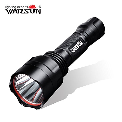 WARSUN Portable Waterproof 3 Modes Lanterna Led Tactical Flashlight