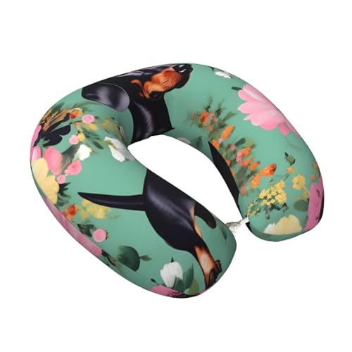 Almohada ergonómica de poliéster para cuello y viaje miniatura 2