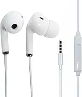 VERDE Fone de Ouvido P2 com Fio Intra Auricular, Microfone Integrado (Branco)