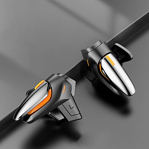 Newseego Pubg Game Controller Trigger， [1 Pair] New Version Smart Phone Game Controller Gamepad Large Thickness, Sensitive Aim & Shoot Pubg Triggers For Ios/Android-Black. #TOP7