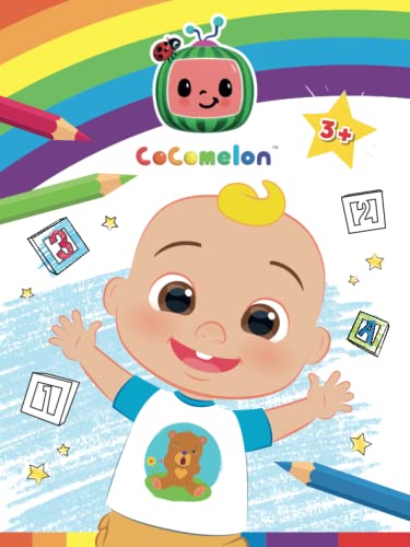  CoComelon libro da colorare: 64 pagine da colorare per bambini dai 3 anni. Prodotto ufficiale su licenza di CoComelon