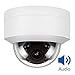 Produktbild Anpviz 5MP PoE CCTV IP-Kamera mit eingebautem Mikrofon, IP-Sicherheitskamera, Nachtsicht bis zu 30m, wetterfest gemäß IP66, für Innen- und Außenbereich, 2,8mm Weitwinkel-Objektiv, Bewegungserkennung