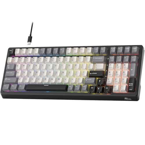 Amazon | RK ROYAL KLUDGE 100キー有線AIメカニカルゲーミング
