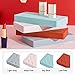 WARMITORY Lipstick Holder Organizer, Silicone Cosmetic Makeup Organizer for Brush Lip Gloss Nail Polish and More, 24 Slots Beauty Display Case Maple