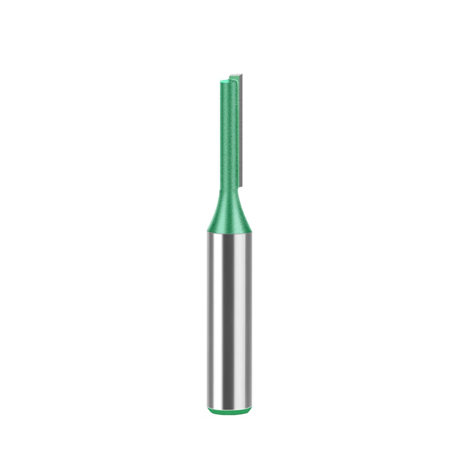 MACHSWON Straight Router Bit 8mm Shank,Double Flute Woodworking Milling Cutter Router Bits 4mm Cut Diameter 20mm Cut Length Cutting Trimming Cutter Routing Bits