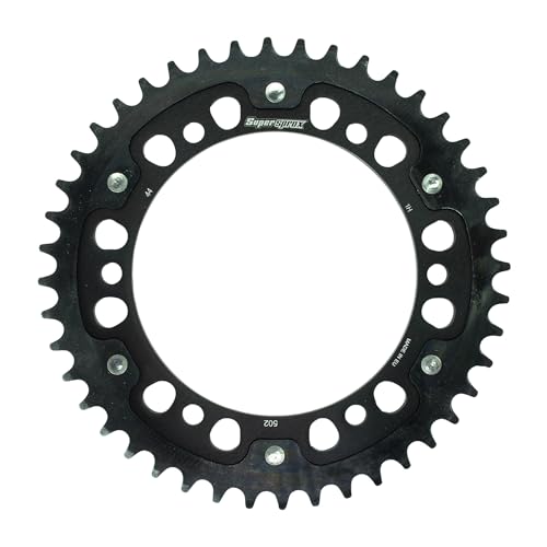 スーパースプロックス(Supersprox) ドリブン スプロケット リア ステルス (STEALTH) アルミ&スチール 44T ブラック RST-502:44-BLK GPZ900R 海外 90-03・GPZ900R 国内 90-99・ZEPHYR11