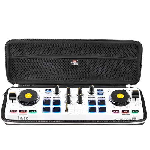 FBLFOBELI EVA Hard Storage Case Compatible with Hercules DJ Control Mix 2/1 or Hercules DJ DJControl...