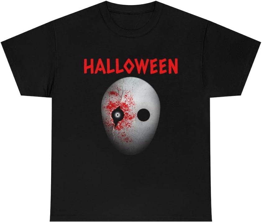 Halloween Mask Tops for Women Plus Size 1X 2X 3X 4X 5X Halloween Shirt Plus Size Halloween Costumes for Women