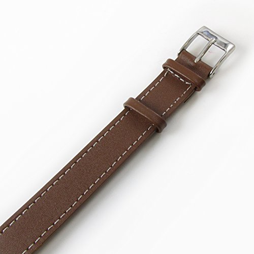 My Identity Doctor - Genuine Leather Medical Alert Bracelet With Engraving 7In-8.25In Brown #TOP2