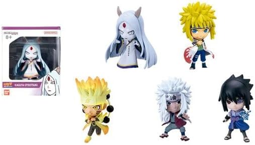 BANDAI - Figure - Naruto Shippuden - Chibi Masters - Version B - 8 cm - 5 Different Figures - Shipping 1 Piece - VE77963