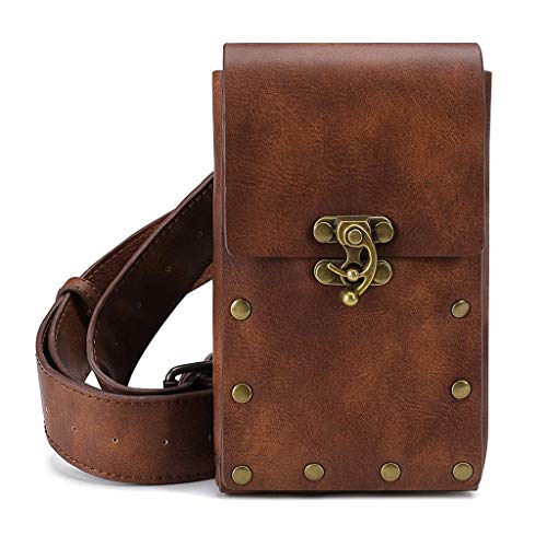 Riñonera steampunk de senderismo para mujer y hombre activa en rutas y viajes
