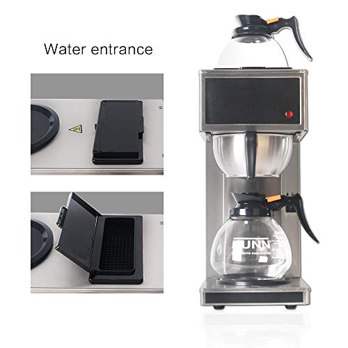 Cafetera Semiautomática Eléctrica Acero Inoxidable 1.25 L miniatura 4