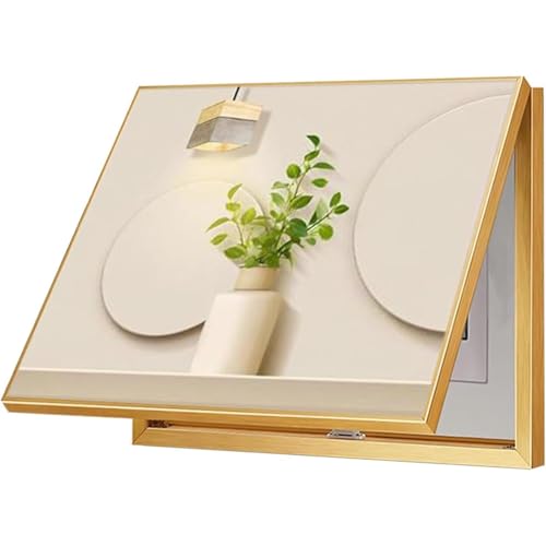Couvercle de boîte électrique décoratif avec ouverture facile et toile artistique haut de gamme