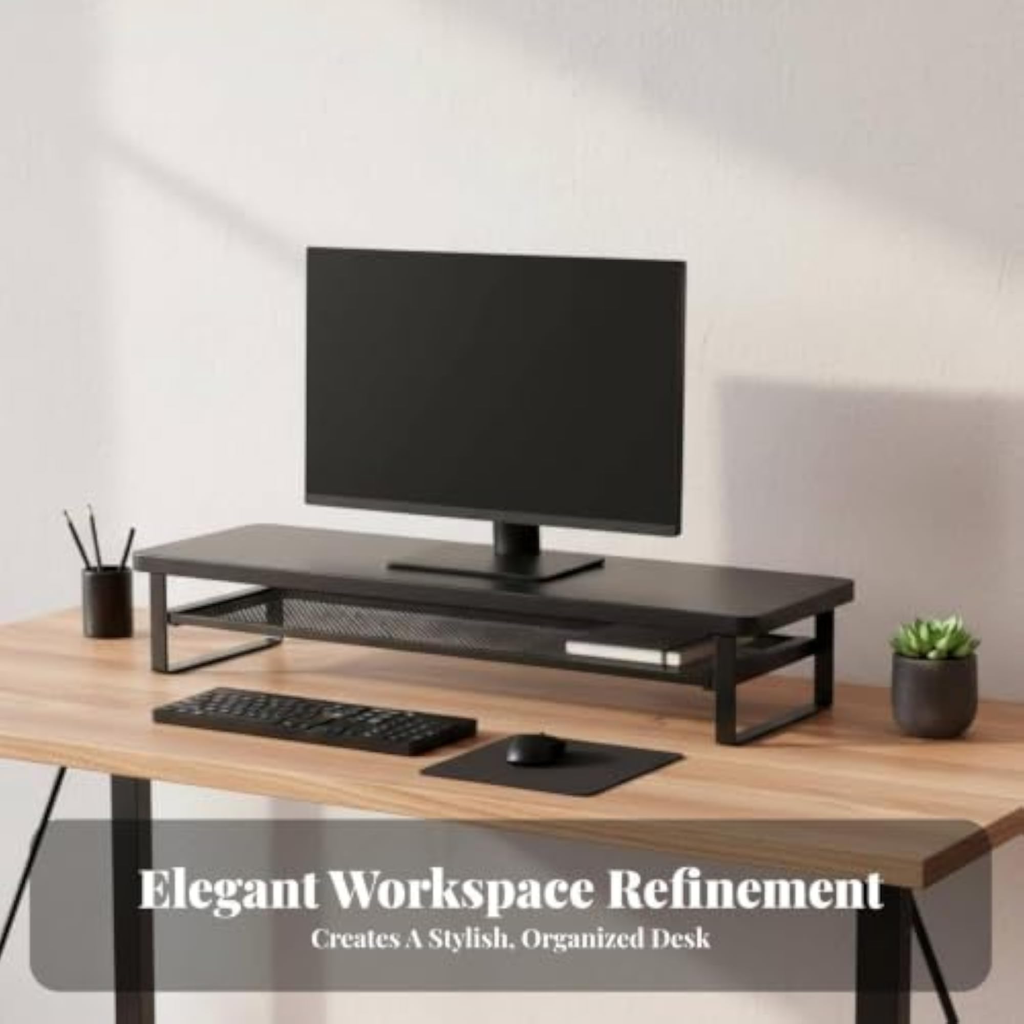Display Stand Featuring Drawer Space-Saving Design