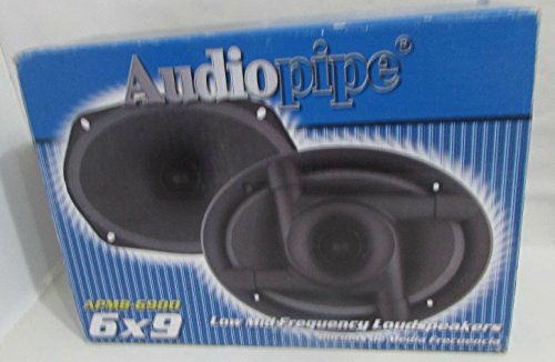 2) NEW AUDIOPIPE APMB6900 6x9" 250W Low/Mid Frequency Loudspeakers Speakers