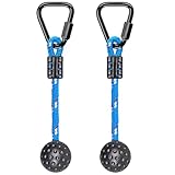 【Polyvalent & Portable】: Ces boules d'entraînement conviennent à de nombreuses activités en intérieur ou extérieur : parcours ninja, jardinage, entraînement de parc, parcours d'obstacles, tyroliennes, slackline, etc. Léger et portable pour une utilisation au parc, jardin, cabane dans les arbres, mur d'escalade ou chambre d'enfants.
