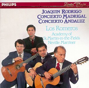 Concierto Madrigal [Audio CD] Various Artists; Rodrigo / Romero / Marriner / Amf; Marriner/Asmf; Rodrigo, J; Romero, Pepe & Angel Lgtrss and Romero/