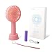 Produktbild Leobtain Handheld Fan Mini Wiederaufladbare Tragbaren Kleinen Elektrischen Ventilator Reise Tragbare Hand Holding USB Fan für Home Office Camping Reisen Studie