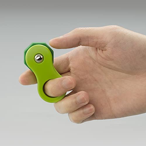 Yolscue Fidget Toy,Fidget Spinners Toy for Adults and Kids,Gifts Suitable for Children with Autism and ADHD,Quiet Office Desk Toy,Excellent for Relieving Stress and Anxiety Toys (Green)