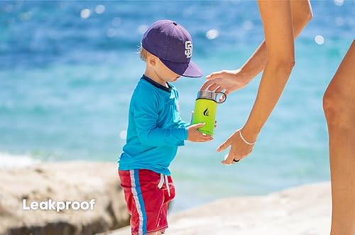 image for HYDRO CELL Stainless Steel Insulated Water Bottle with Straw - For Col