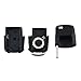 KEMANI Uncut Blade Flip 4 Buttons Keyless Remote Key Fob Shell Case for Jetta Beetle No Chips