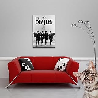 The Beatles Poster musical classique Tour Eiffel 61 x 91,5 cm – Image 2