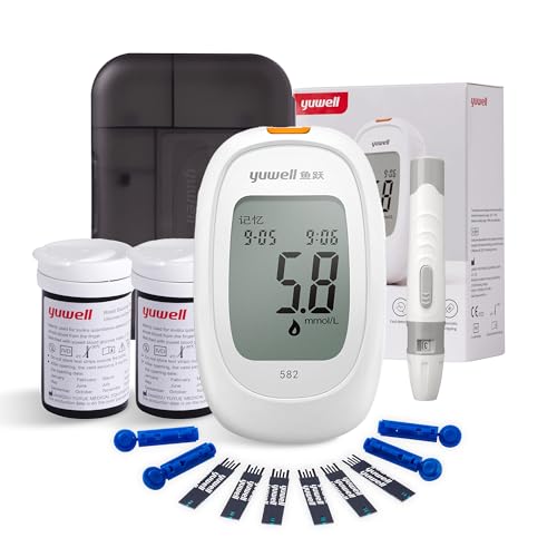 yuwell Blood Sugar Monitor with Voice Function, Diabetes Tes
