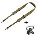 BOOSTEADY 2 Point Rifle Sling Shoulder Strap Trigger Snap with QD Swivel Mount Adjustable