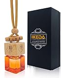 IKEDA Fragrance Car Air Fresheners 8ml Automotive Scents | 45-Days Long-Lasting Keep Fragrance | Automobile Hanging Diffuser Bottles | Remove Auto Odor Fresh Air for Men Home Deodorizer (Dawn)