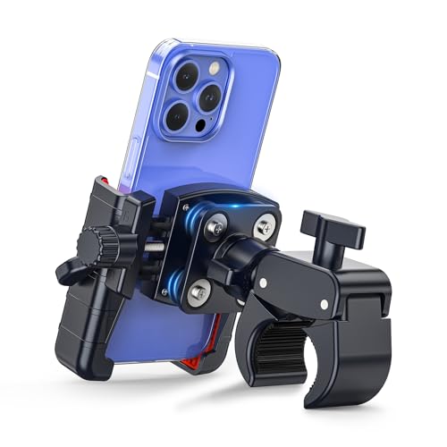 Marsrider 3rd-Gen Anti Vibration Motorcycle Phone Mount Bike Phone Holder,...
