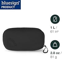 Vista 2 de Osprey Bolsillo de mochila acolchado, negro