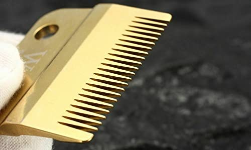Lamina Fade Dourada Para Maquina De Cortar Cabelo