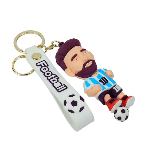 Image of Cute 3D Keychain | Keyring & Quirky Bag Charm | Hard Silicone, Unbreakable | Travel Essential | Kids Friendly | Strap & Bag Hook