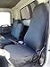 Durafit Seat Covers,1995-2005 Isuzu NPR and GMC Commercial Truck High Back Bucket Seat on Driver's Side and Split Bench Seat on Passenger Side, Waterproof Work Truck Seat Covers, Gray Endura Fabric