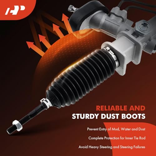 A-Premium - Hydraulic Power Steering Rack and Pinion Compatible with Chevrolet Aveo 2004-2011, Aveo5 2006-2011 & Pontiac G3 2009-2010, G3 Wave 2009, Wave, Wave5 & Suzuki Swift+, Replace# 96897655 by A-premium - Image 6