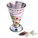 Produktbild Westmark Messbecher, Mit Cup- und Gramm-Angabe, Füllmenge bis 300 Gramm, Weißblech, Trichterförmig, Silber/Rot, 30692270