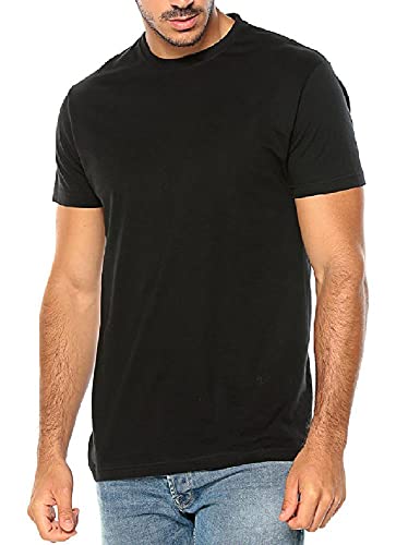 Kit 6 Camisetas Manga Curta Masculina by Zaroc 301 (Preta, Azul Escuro, Bordô, Cinza, Chumbo, G)