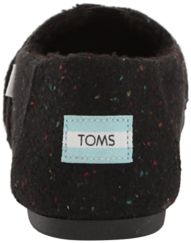 Toms Women's Alpargata Repreve Loafer Flat, Black Speckled, 10 #TOP2