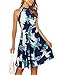 OUGES Women's Summer Dresses Floral Sundresses Halter Neck Cruise Outfits Beach Vacation Casual Graduation Derby Dress 2026(Floral-6,M)