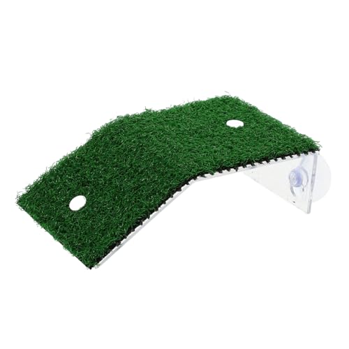 FUTUREORYY 水槽装飾用寄居蟹スローププラスチック製 爬虫類日光浴プラットフォーム 耐摩耗素材 小型亀テラス