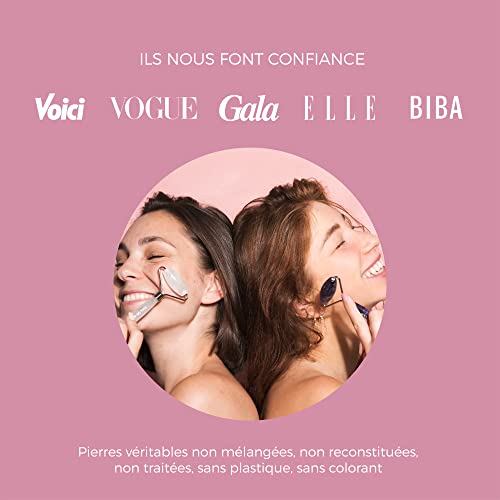 Gua Sha de cuarzo rosa - imagen 6